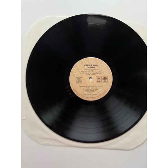 Carole King Tapestry / Rhymes & Reasons LP Ode Records VG+/VG - Picture 13 of 14